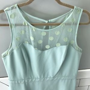 Lauren Conrad Tiffany Blue Dress